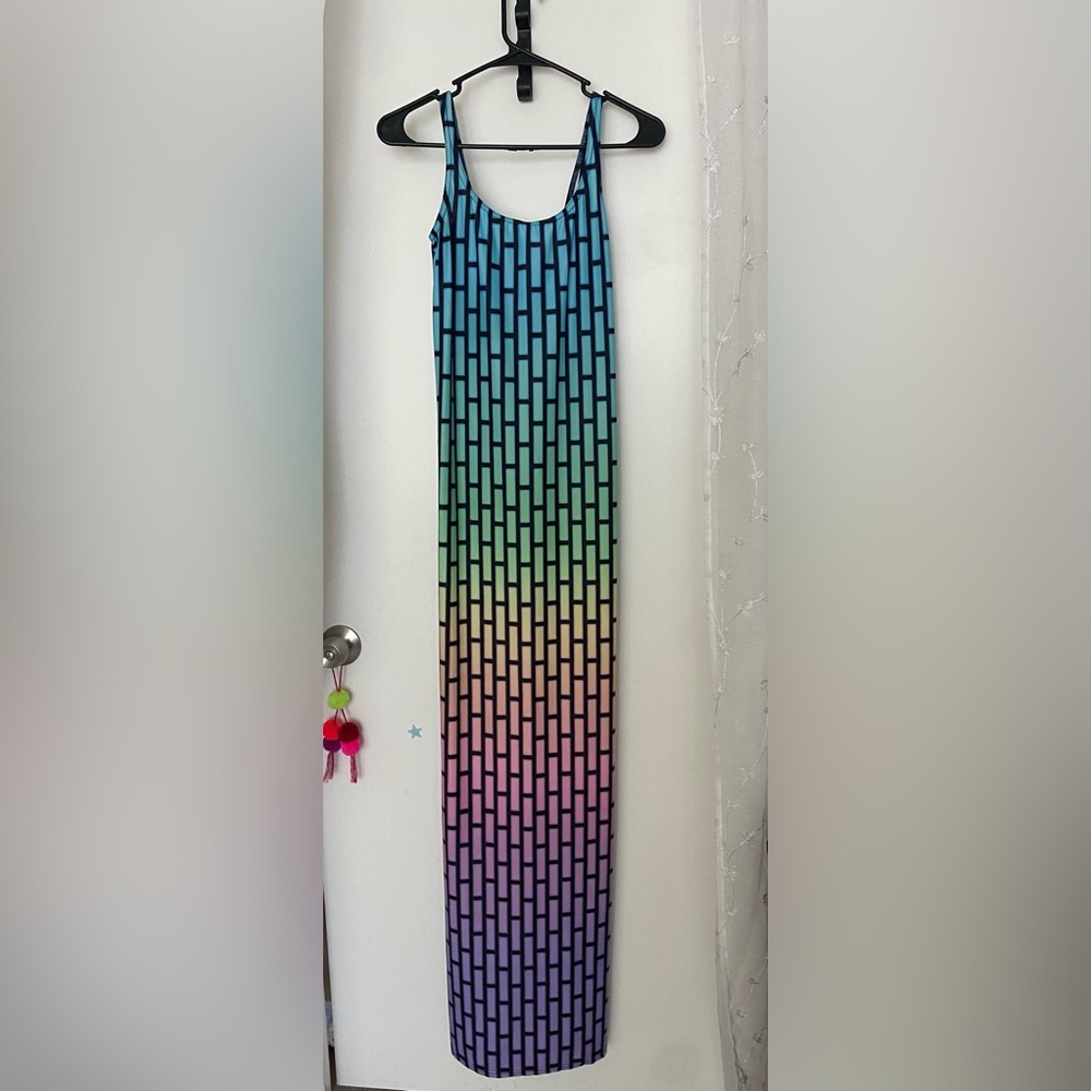 A Custom Alice Vandy(Planet Vandy) Mermaid Fitted Maxi Dress